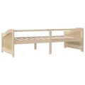 Lit de repos 3 places Bois de pin massif 90x200 cm