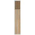 Armoire de tête de lit Chêne sonoma 200x18,5x104,5 cm