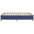 Cadre de lit Bleu 140 x 200 cm Tissu