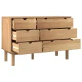 Commode OTTA 111x43x73,5 cm bois de pin massif