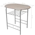 Ensemble de meuble pour salle à manger MDF