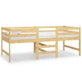 Cadre de lit 90x200 cm Bois de pin massif