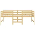 Cadre de lit 90x200 cm Bois de pin massif
