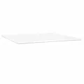 cadre de lit avec matelas Noir 200x200 cm Similicuir