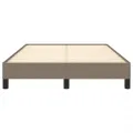 Cadre de lit Taupe 120x200 cm Tissu