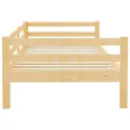 Lit bois de pin massif 90x200 cm