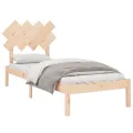 Cadre de lit 90x190 cm Simple Bois massif