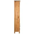 Meuble de salle de bain autoportant Bois pin massif 48x32x170cm