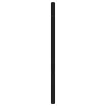 Tête de lit métal noir 140 cm