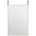 Miroir de porte Doré 40x60 cm Verre et aluminium