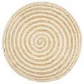 Pouf fait à la main 45x30 cm Jute