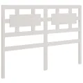 Cadre de lit Blanc Bois massif 120x190 cm Petit Double