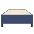 cadre de lit Bleu 90x200 cm Tissu