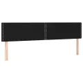 cadre de lit avec matelas LED Noir 180x200 cm Tissu