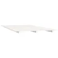 Cadre de lit Blanc 90x200 cm Bois de pin massif