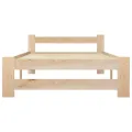 Cadre de lit Bois de pin massif 100x200 cm