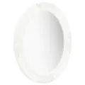 Miroir mural style baroque 50x60 cm Blanc