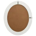 Miroir mural style baroque 50x60 cm Blanc