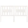 Tête de lit Blanc 146x4x100 cm Bois massif de pin