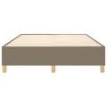 cadre de lit Taupe 140x200 cm Tissu