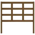 Tête de lit Marron miel 105,5x4x100 cm Bois massif de pin