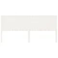 Tête de lit Blanc 205,5x4x100 cm Bois massif de pin