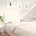 Tête de lit Blanc 205,5x4x100 cm Bois massif de pin
