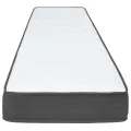 cadre de lit Gris foncé Tissu 100x200 cm