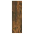 Armoire de bain Chêne fumé 30x30x95 cm Bois d'ingénierie