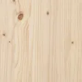 Cadre de lit bois de pin massif 120x190 cm petit double