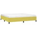 Cadre de lit Vert 200x200 cm Tissu