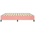 Cadre de lit Rose 200x200 cm Velours
