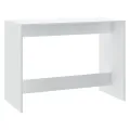 Ensemble de salle à manger 3 pcs Blanc Aggloméré