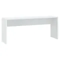 Ensemble de salle à manger 3 pcs Blanc Aggloméré