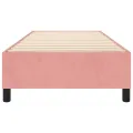 cadre de lit Rose 80x200 cm Velours