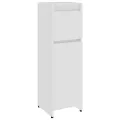 Armoire de salle de bain Blanc 30x30x95 cm Aggloméré