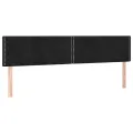 cadre de lit avec matelas Noir 180x200 cm Velours