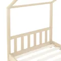 Cadre de lit d'enfant Bois de pin massif 70x140 cm
