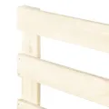 Cadre de lit de palette Bois de pin massif 100 x 200 cm