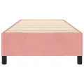 cadre de lit Rose 100x200 cm Velours