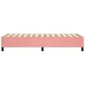 cadre de lit Rose 100x200 cm Velours