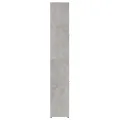 Armoire de salle de bain Gris béton 30x30x183,5 cm Aggloméré