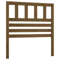 Tête de lit Marron miel 106x4x100 cm Bois massif de pin