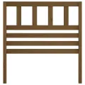 Tête de lit Marron miel 106x4x100 cm Bois massif de pin