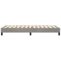 cadre de lit Gris clair 100x200 cm Velours