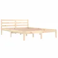 Cadre de lit Bois de pin massif 140x200 cm