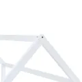 Cadre de lit d'enfant Blanc Bois de pin massif 90 x 200 cm