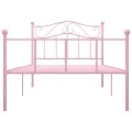 Cadre de lit Rose Métal 90 x 200 cm