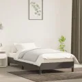 Cadre de lit Gris foncé 90x200 cm Velours