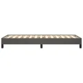 Cadre de lit Gris foncé 90x200 cm Velours